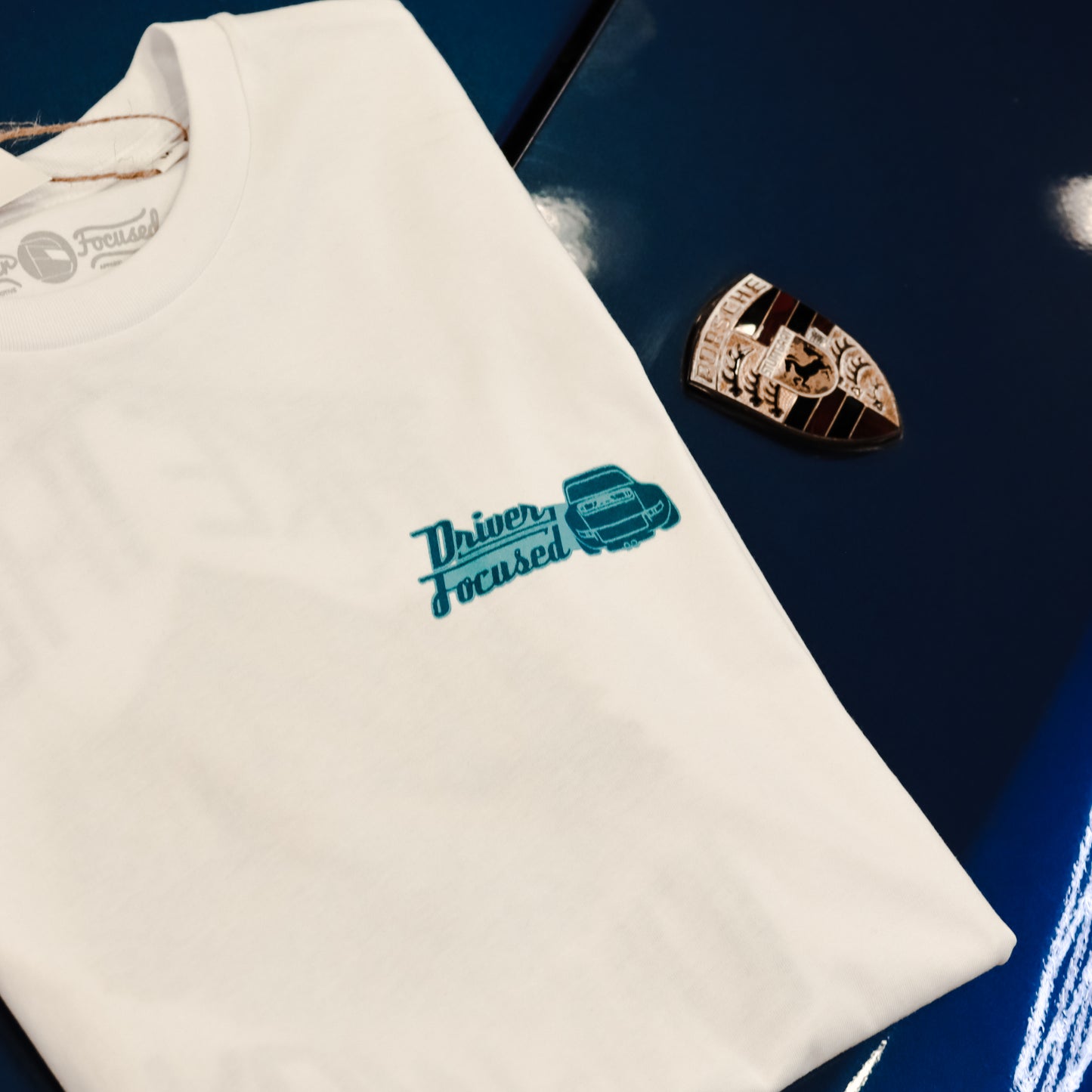 Take The Long Way Men's Tee - White - Driver Focused Apparel