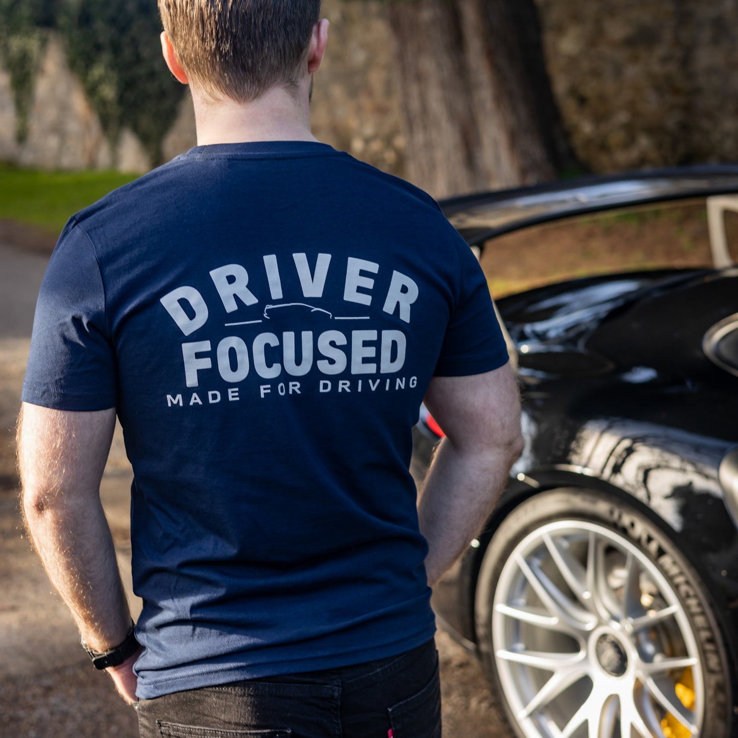 Diablo Men's Tee - Navy - Driver Focused Apparel