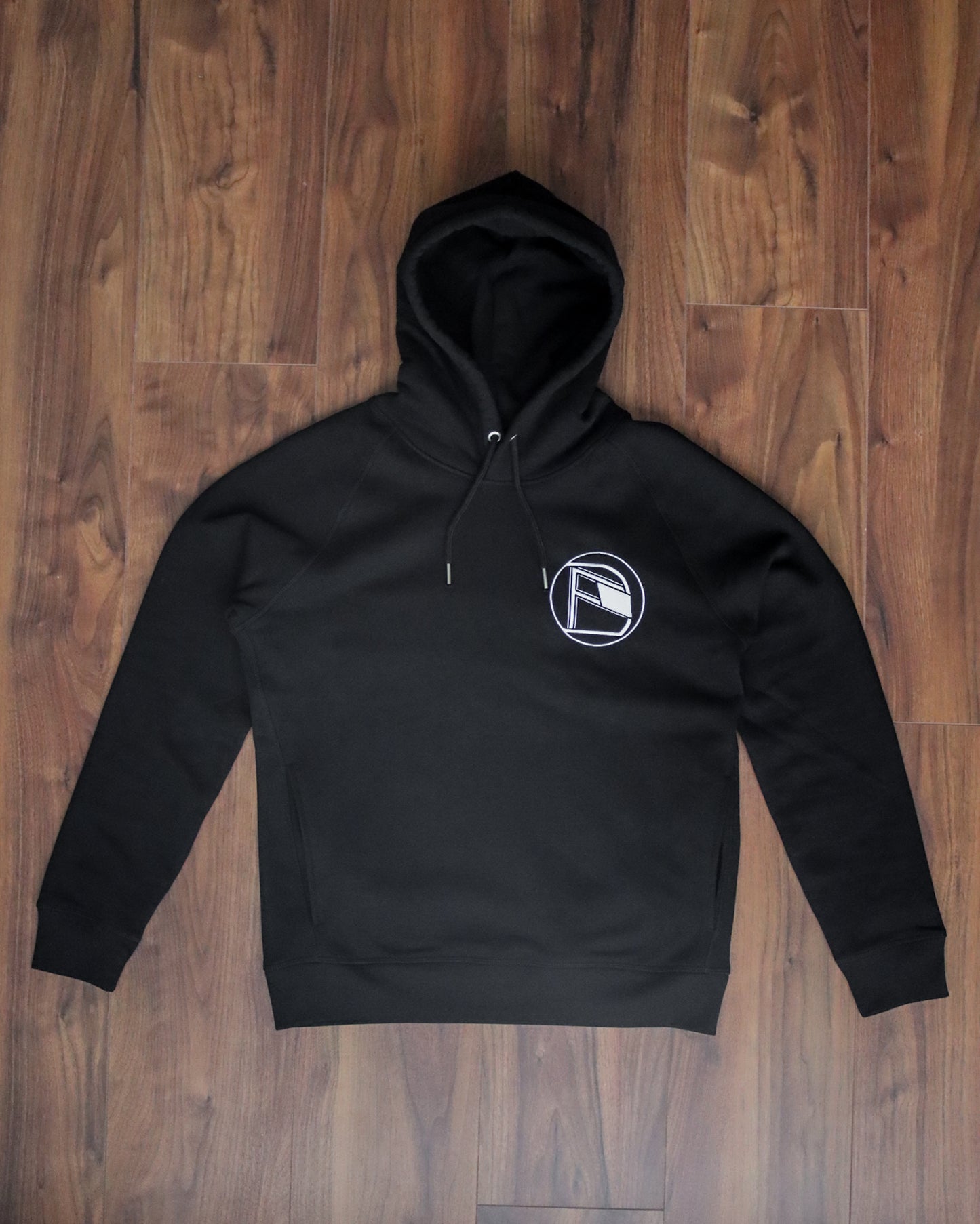 DF Roundel Men's Hoodie - Black - Driver Focused Apparel