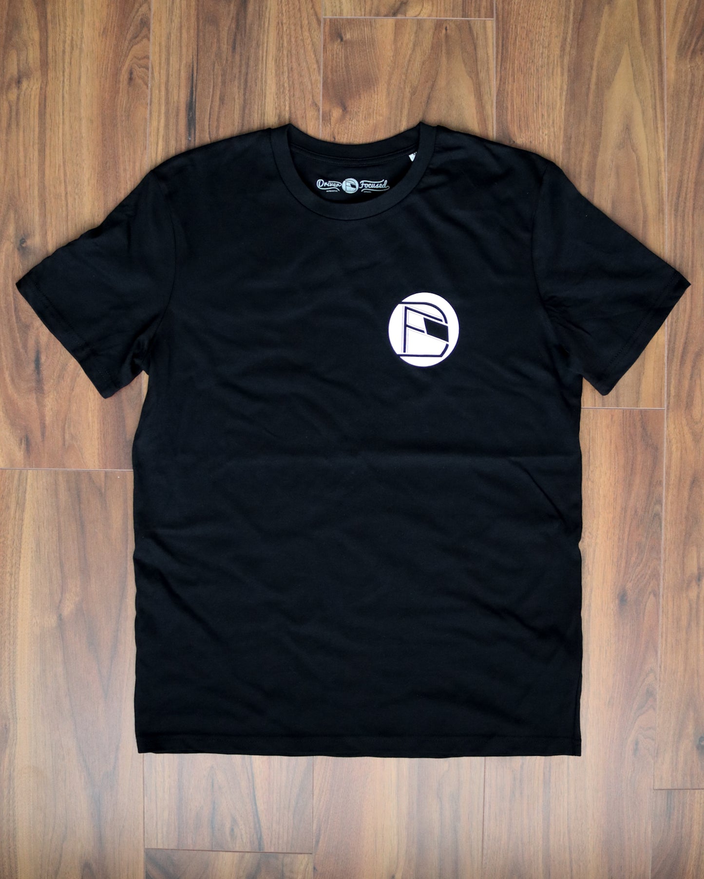 DF Roundel Men's Tee - Black - Driver Focused Apparel