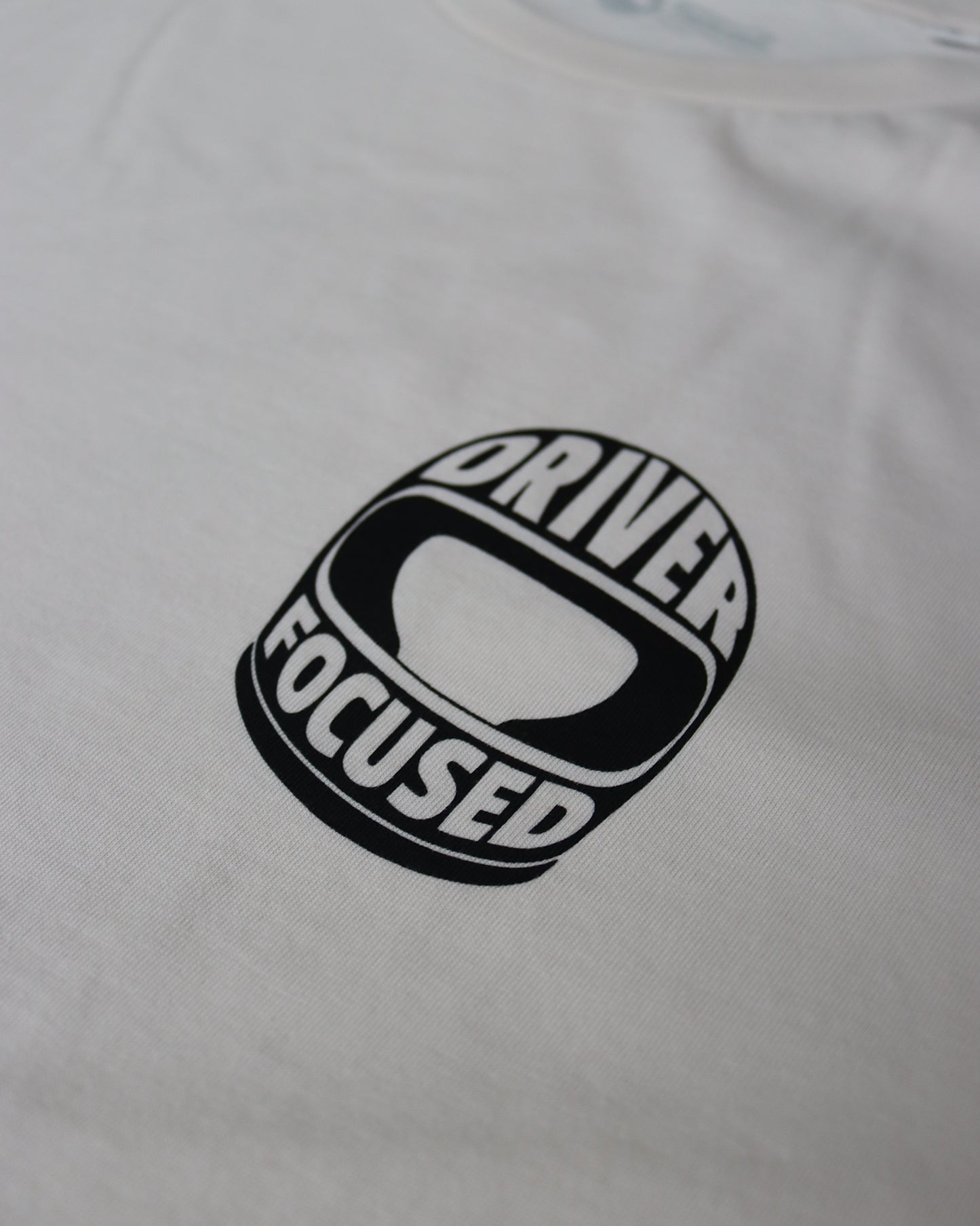 Vintage Helmet Men's Tee - Vintage White - Driver Focused Apparel